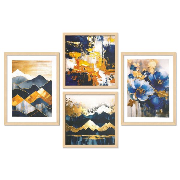 SET OF 4 DIGITAL WALL PAINTING - Image 4